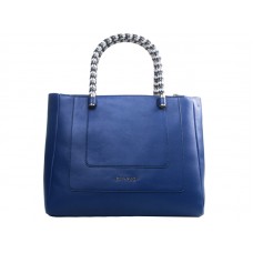 Tote Bvlgari Serpenti mediano azul oscuro