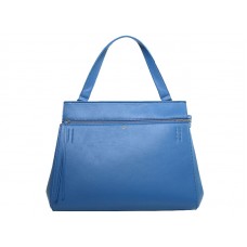 Celine Edge en cuero original azul