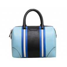 Bolso de mano Givenchy Lucrezia azul bebé con negro