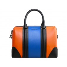 Bolso de mano Givenchy Lucrezia naranja con azul