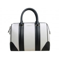 Bolso de mano Givenchy Lucrezia blanco con negro