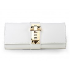 Bolso de mano Hermes Medor blanco