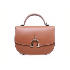 Bolso de hombro Hermes Stirrup Camel