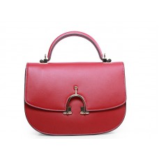 Bolso de hombro Hermes Stirrup rojo