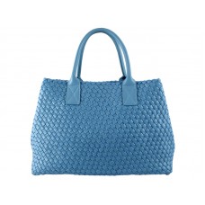 Bottega Veneta Barcelona Cabat Azul