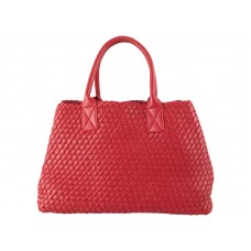 Bottega Veneta Barcelona Cabat Rojo
