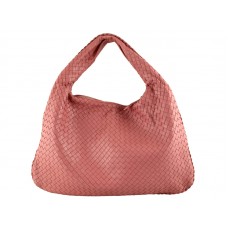 Bottega Veneta Ébano Intrecciato Nappa Belly Veneta Rosa