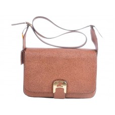 Bolso de hombro Fendi Chameleon color café