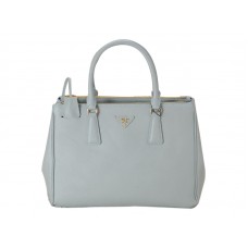 Bolso Prada Saffiano Lux azul claro
