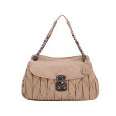 Bolso de hombro Miu Miu Matelasse rosa