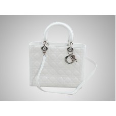Bolso Dior Cannage blanco