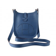 Bolso Hermes Evelyne Pm Azul Profundo