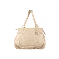 Bolso de hombro Fendi Grande con monedas Fendi en blanco roto