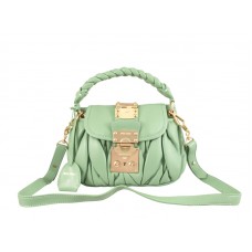 Bolso pequeño Coffer Miu Miu Verde