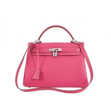 Hermes Kelly 32cm Togo Cuero Clemence Rosa