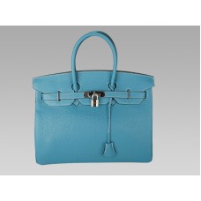 Hermes Birkin 35cm Togo Cuero Azul
