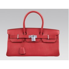 Hermes Birkin Jpg 42cm Togo Cuero Rojo Vif