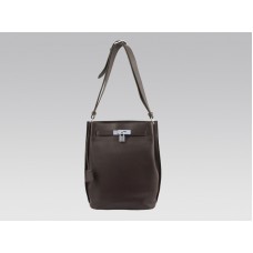 Hermes So Kelly 22cm Clemencia Ebene