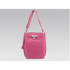 Hermes So Kelly 22cm Clemence Rosa