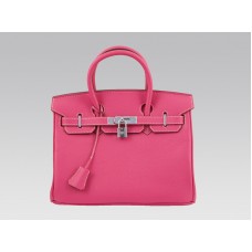 Hermes Birkin 30cm Togo Cuero Rosa