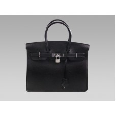 Hermes Birkin 30 Togo Cuero Negro