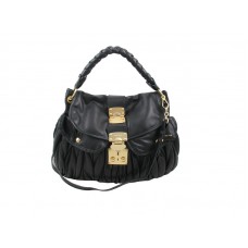 Bolso cofre Miu Miu negro