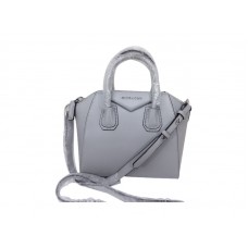 Bolso mini Antigona de Givenchy gris