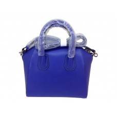 Bolso mini Antigona de Givenchy azul eléctrico