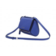 Bolso mini Pandora Box de Givenchy en azul