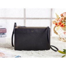 Bolso bandolera Celine Mini Trio negro claro
