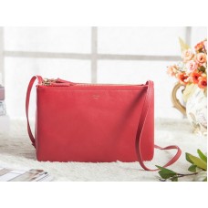 Bolso bandolera Celine Mini Trio rojo