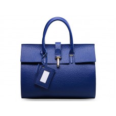 Bolso Balenciaga City de piel grande azul