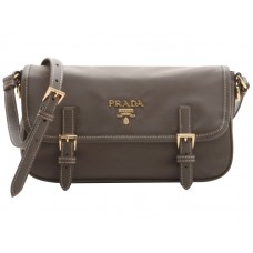 Prada Tessuto Bandoliera Bandolera Bandolera Gris