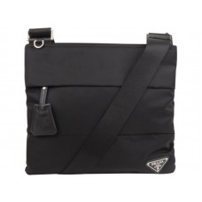 Bolso bandolera Prada Tessuto negro
