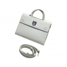Bolso Dior Diorever Noisette Prestige de piel de becerro blanca