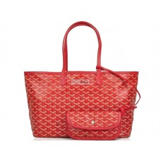Bolso Goyard Saint Louis Tote Mm Rojo