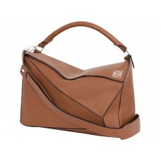 Bolso grande Loewe Puzzle en color tostado