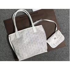 Bolso Tote Reversible Goyard Anjou Mini Blanco