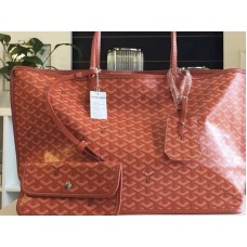 Bolso tote reversible Goyard Anjou Gm naranja