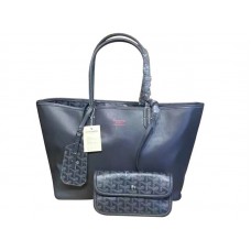Bolso Goyard Father Grandbleu Mm Gris Oscuro H-gotogg9966m