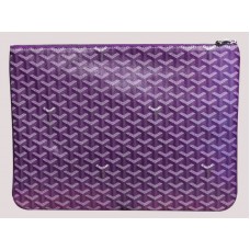 Goyard Chevron Senat Pochette Gm Malva sar0201495