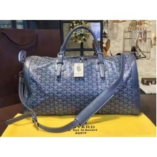Goyard Goyardine Croisiere 35 Gris Con Adornos De Piel Gris 2308-4