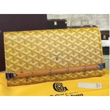 Clutch Goyard Chevron Monte Carlo Bois Amarillo