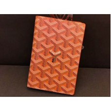Goyard Goyardine Porta Pasaporte Naranja