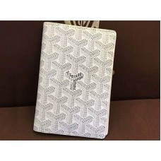 Porta Pasaporte Goyard Goyardine Blanco