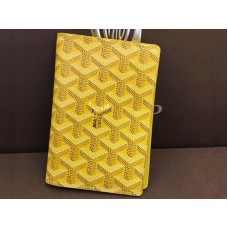 Porta Pasaporte Goyard Goyardine Amarillo