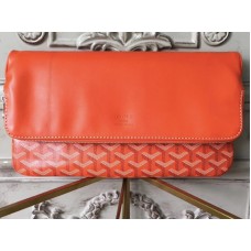 Goyard Goyardine Sainte Marie Clutch Suave Naranja