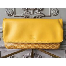 Goyard Goyardine Sainte Marie Clutch Suave Amarillo