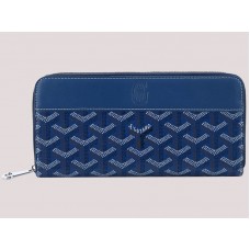 Cartera Goyard Goyardine Matignon Azul