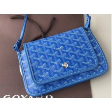 Goyard Cartera Bandolera Goyardine Plumet Azul Marino